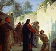 Cristo guarisce il cieco - Bloch