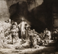 Cristo guarisce gli ammalati - Durand