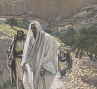 Alla sera, Gesù va a Betania - Tissot