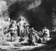Predica di Gesù - Rembrandt